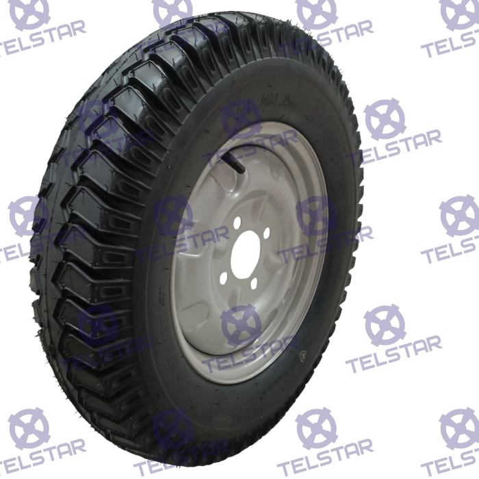 Задна гума с джанта за Т-1200 4.50-12 - 2126