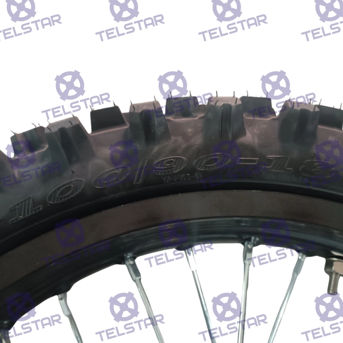 Задна гума с джанта 100/90-18 - 2183