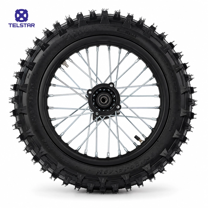 Задно колело с гума 14” за Dirt Bike - 5128