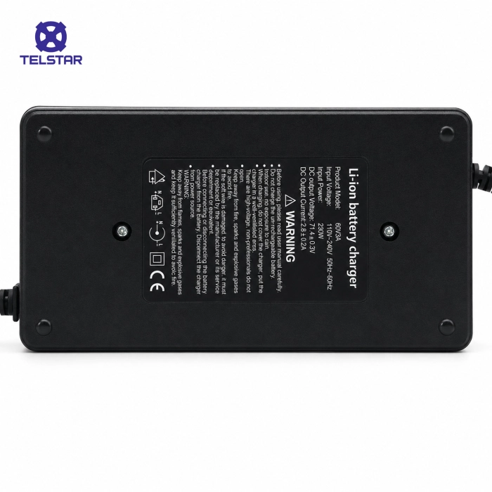 Зарядно 48V 20Ah 3.0 A-компютърна букса гел - 3274 | TelStar Зарядно 48V 20Ah 3.0 A-компютърна букса гел - 3274