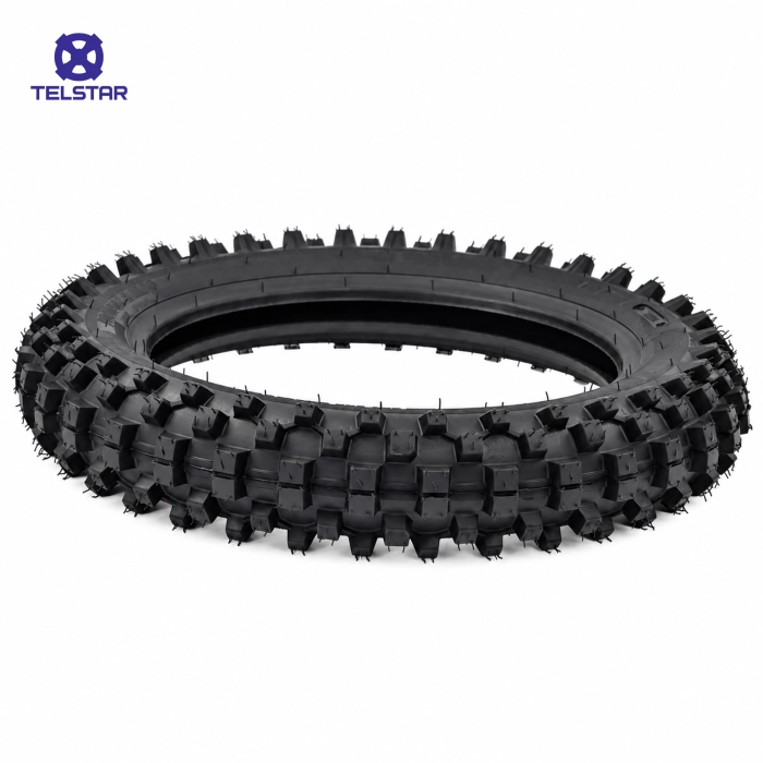 Задна офроуд гума с вътрешна гума 80/100-12 за TS707 125cc - 4970