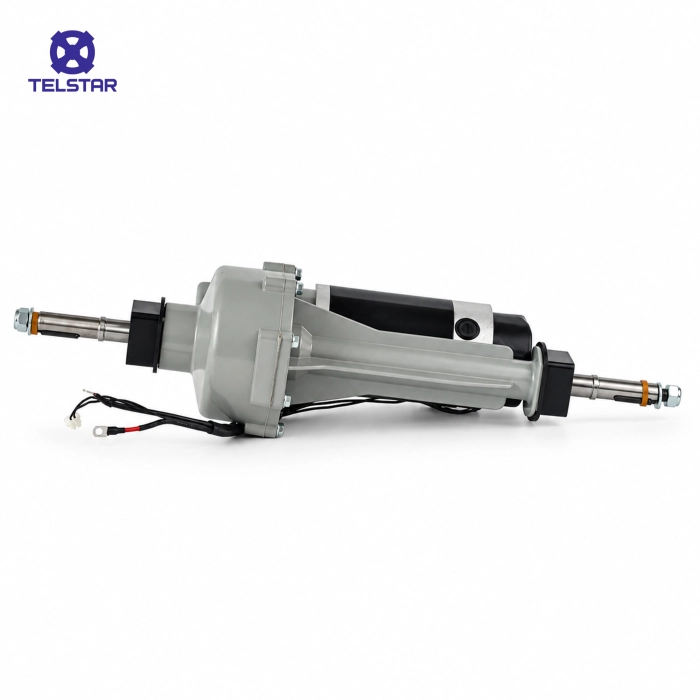 Мотор с диференциал и спирачка 24V 800W за TS-68 - 4389