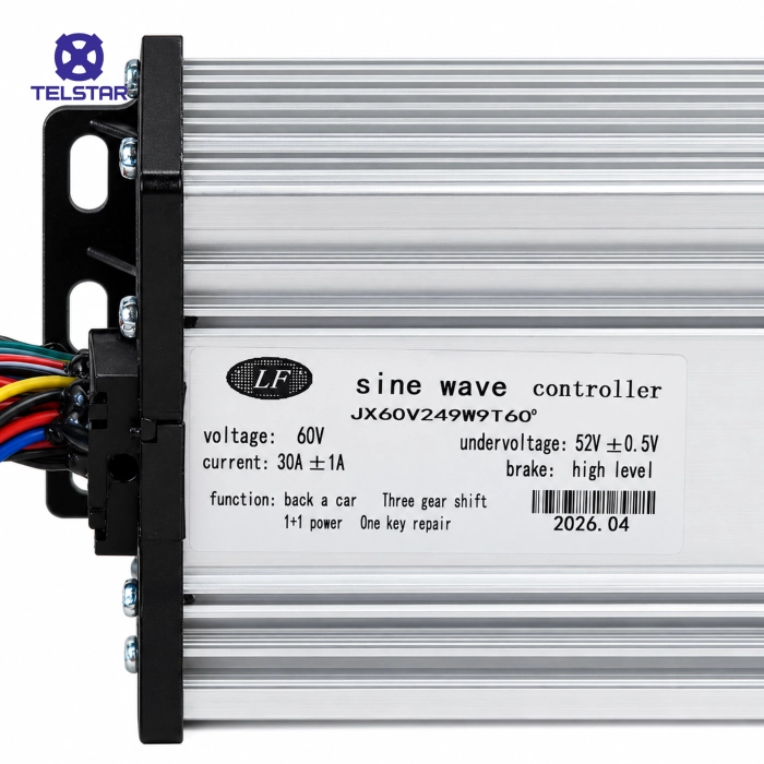 Контролер 60V/30A за електрически скутер SUNRA - 3782 | TelStar Контролер 60V/30A за електрически скутер SUNRA - 3782