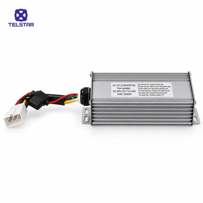 DC-DC конвертор 60–72V към 12V 30A за LHQ-X2 - 4845