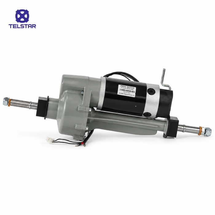 Мотор с диференциал и спирачка 24V 800W за TS-68 - 4392