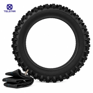Задна офроуд гума с вътрешна гума 80/100-12 за TS707 125cc