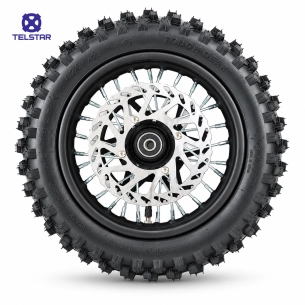Задно колело 80/100-10 TS70 / DBH02 с отвор 12 мм
