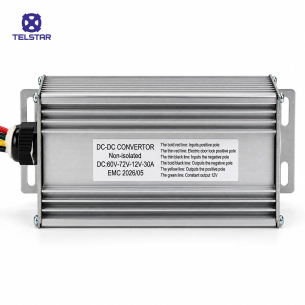 DC-DC конвертор 60–72V към 12V 30A за LHQ-X2
