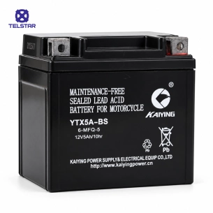 12V/5Ah - 110 x 70 x 110 mm - батерия усилена гелова