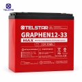 Акумулатор TELSTAR GRAPHEN12-33 MAX 12V 33Ah 182x77x171 mm - 5105