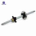 Гума с джанта 14x5.00-6'' за ATV CAR05 с 3 дупки задна - 3909